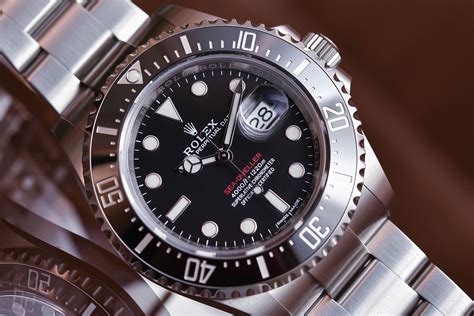 rolex sea dweller 2017 on wrist|rolex sea dweller bezel.